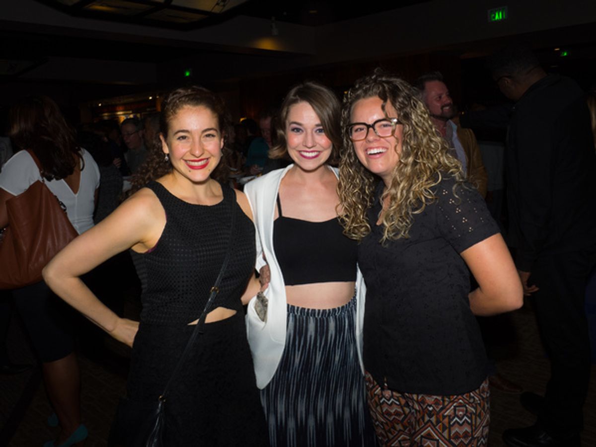 Natalie Iscovich, Chassey Bennett, and Alyssa M. Simmons at 