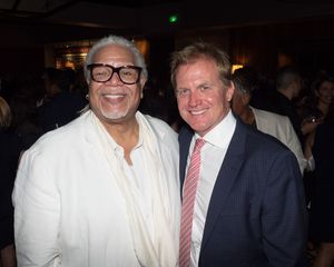 Director Ken Page and Tom McCoy @ BroadwayWorld Director Ken Page and Tom McCoy Photo