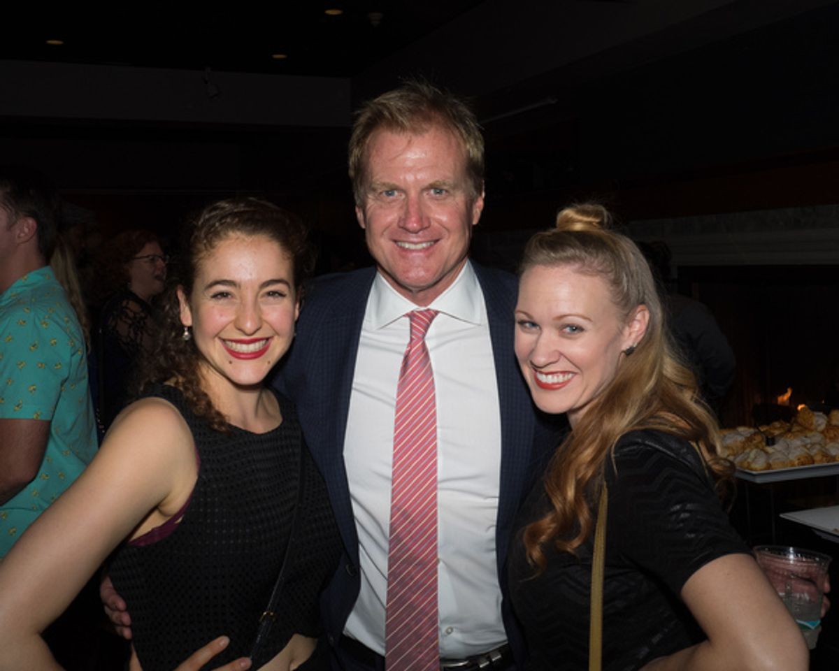 Natalie Iscovich, Tom McCoy, and Shanon Mari Mills at 