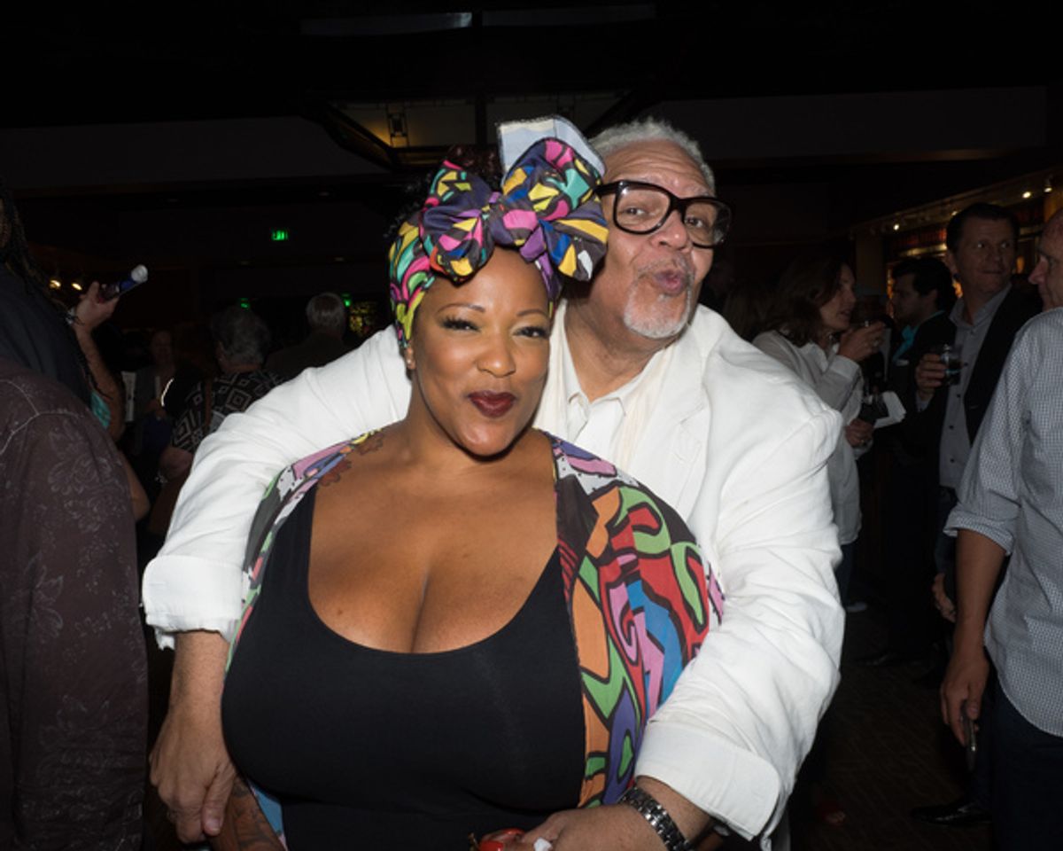 Frenchie Davis and Ken Page at 