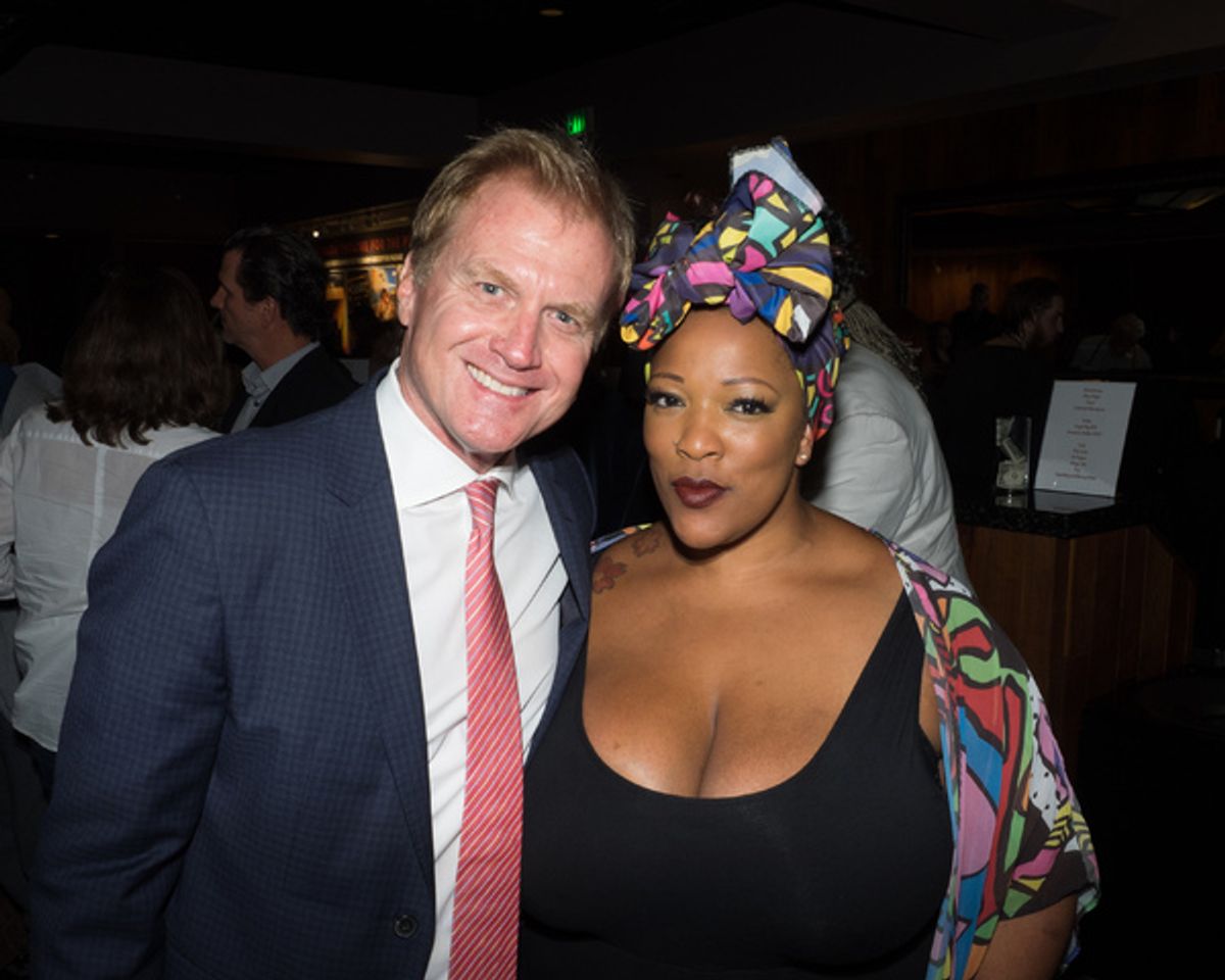 Tom McCoy and Frenchie Davis at 