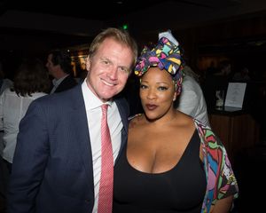 Tom McCoy and Frenchie Davis @ BroadwayWorld Tom McCoy and Frenchie Davis Photo