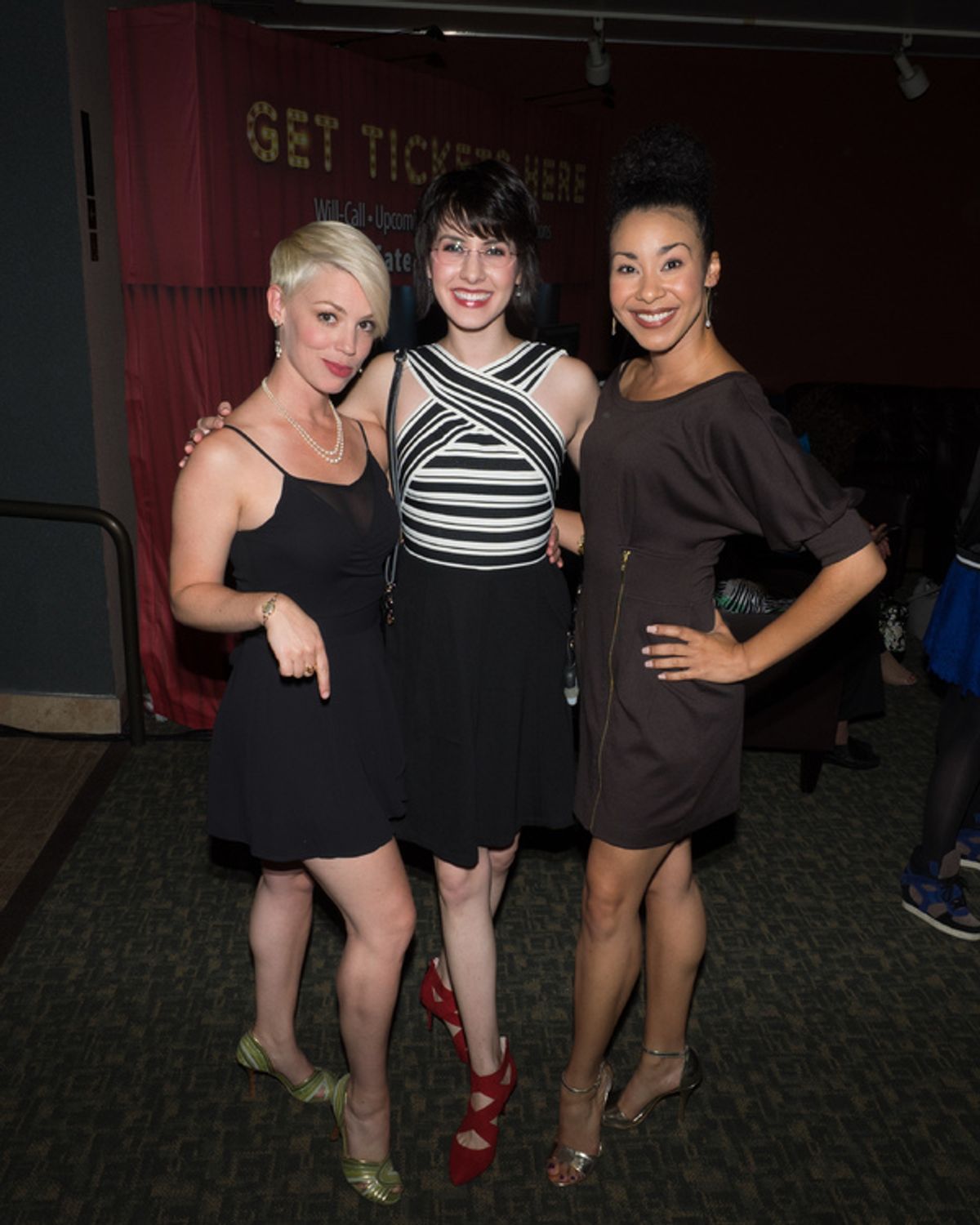 Tro Shaw, Carlin Castellano, and Theresa Murray at 