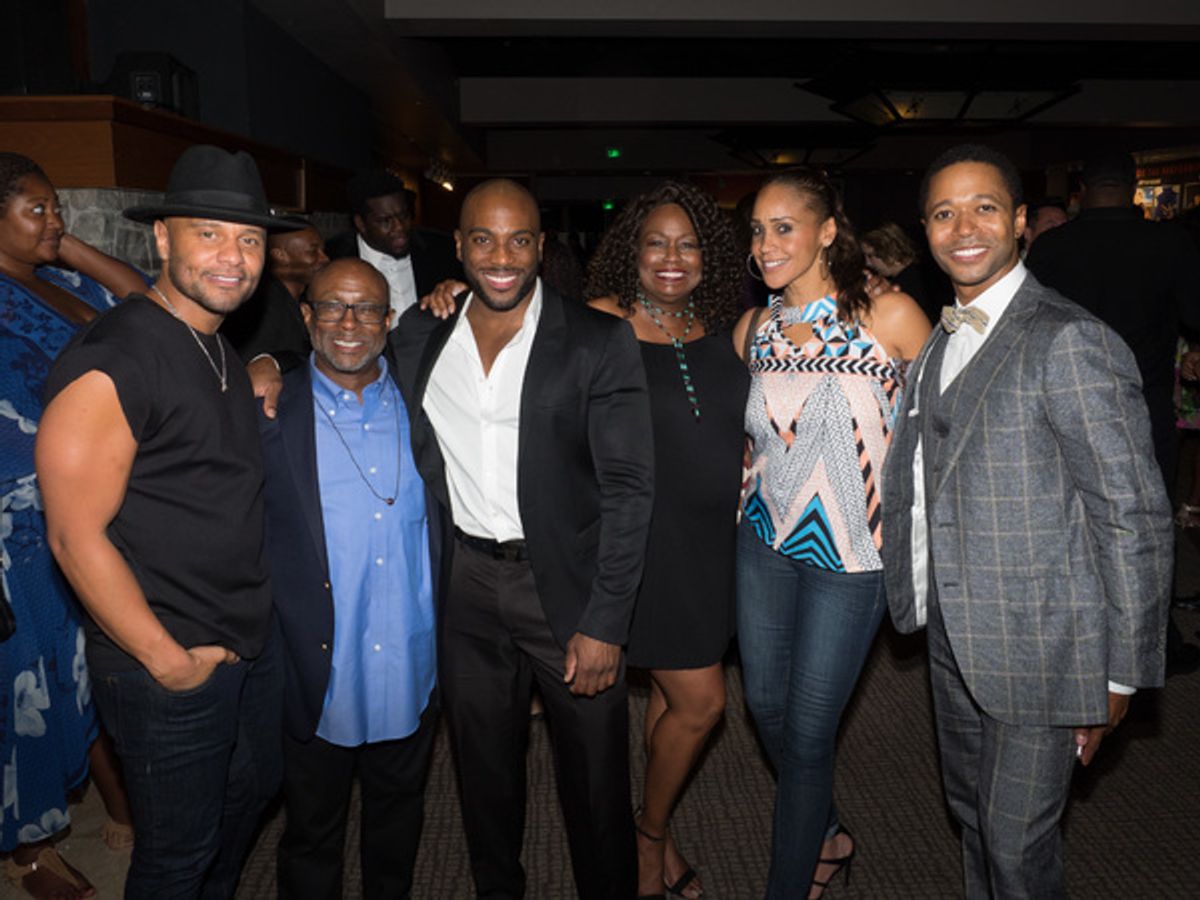 Terrance Spencer, Jeffrey Polk, 
Wilkie Ferguson III, Yvette Cason, Nikki Crawford, and Thomas Hobson at 