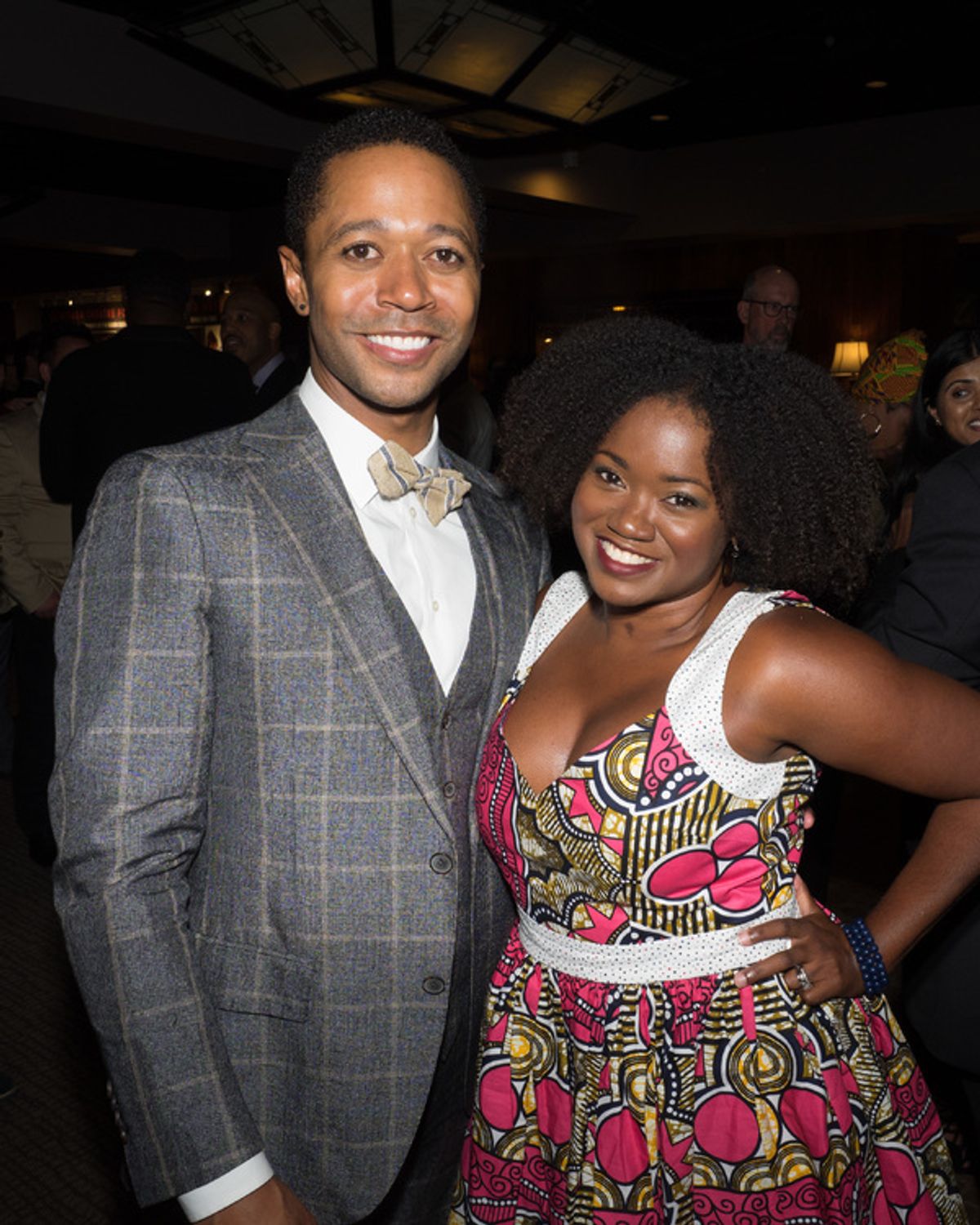 Thomas Hobson and Niketa Calame at 