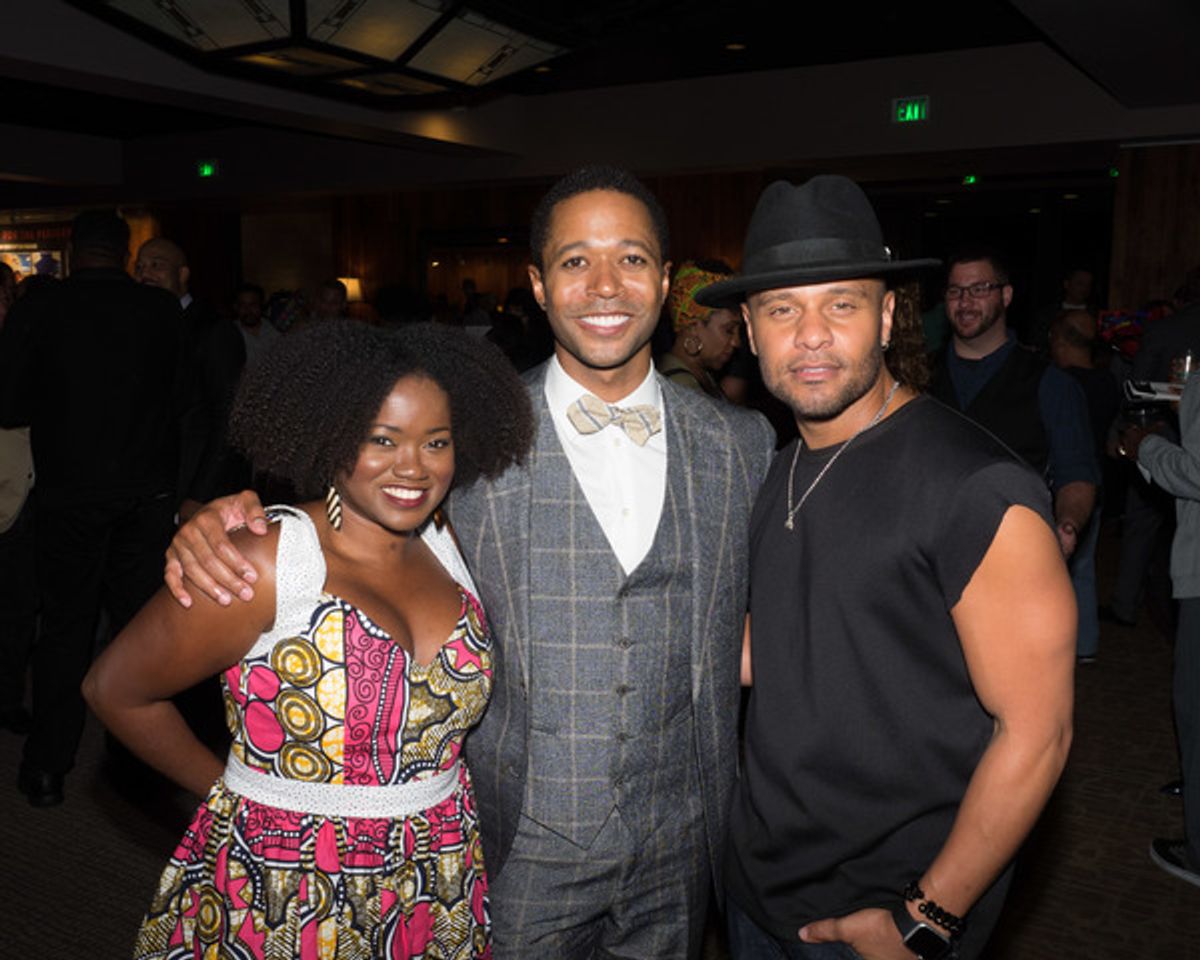 NIketa Calame, Thomas Hobson, and Terrance Spencer at 