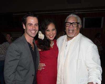 Chad Doreck, Natalie Wachen, and Ken Page Photo