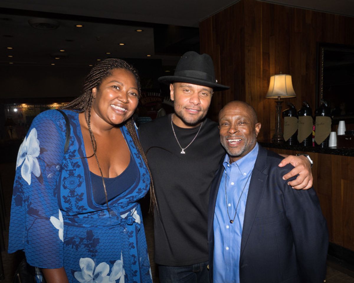 Tiona Hobson, Terrance Spencer, and Jeffrey Polk at 