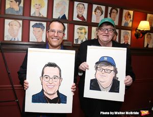 Michael Mayer and Michael Moore @ BroadwayWorld Michael Mayer and Michael Moore Photo