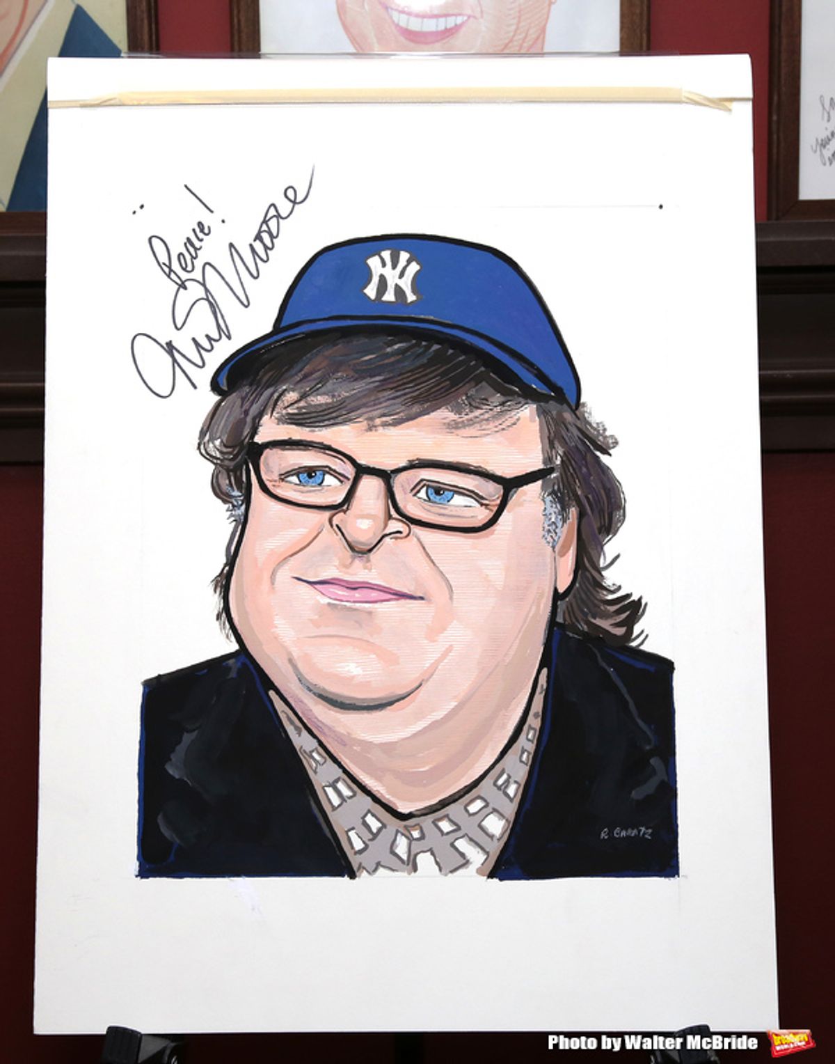 Michael Moore portrait at 