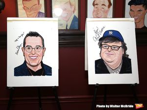 Michael Mayer and Michael Moore portraits @ BroadwayWorld Michael Mayer and Michael Moore portraits Photo