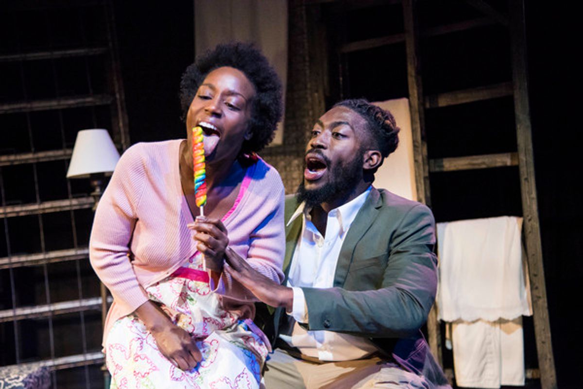 Felicia Curry and Renaldo McClinton at 