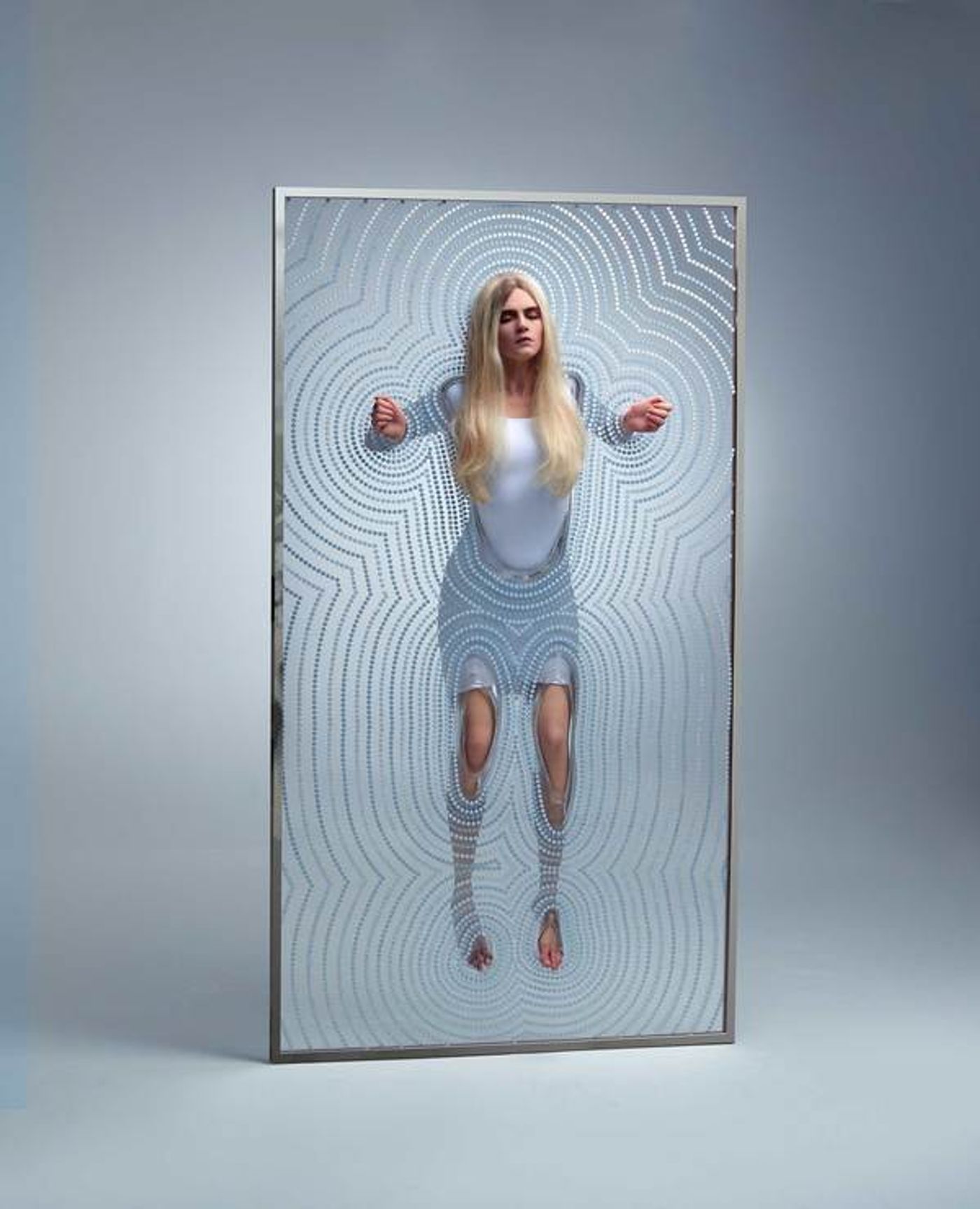 Photo Flash: Supermodel Takes Part in Controversial Collaboration with Artist Chemical X  Image