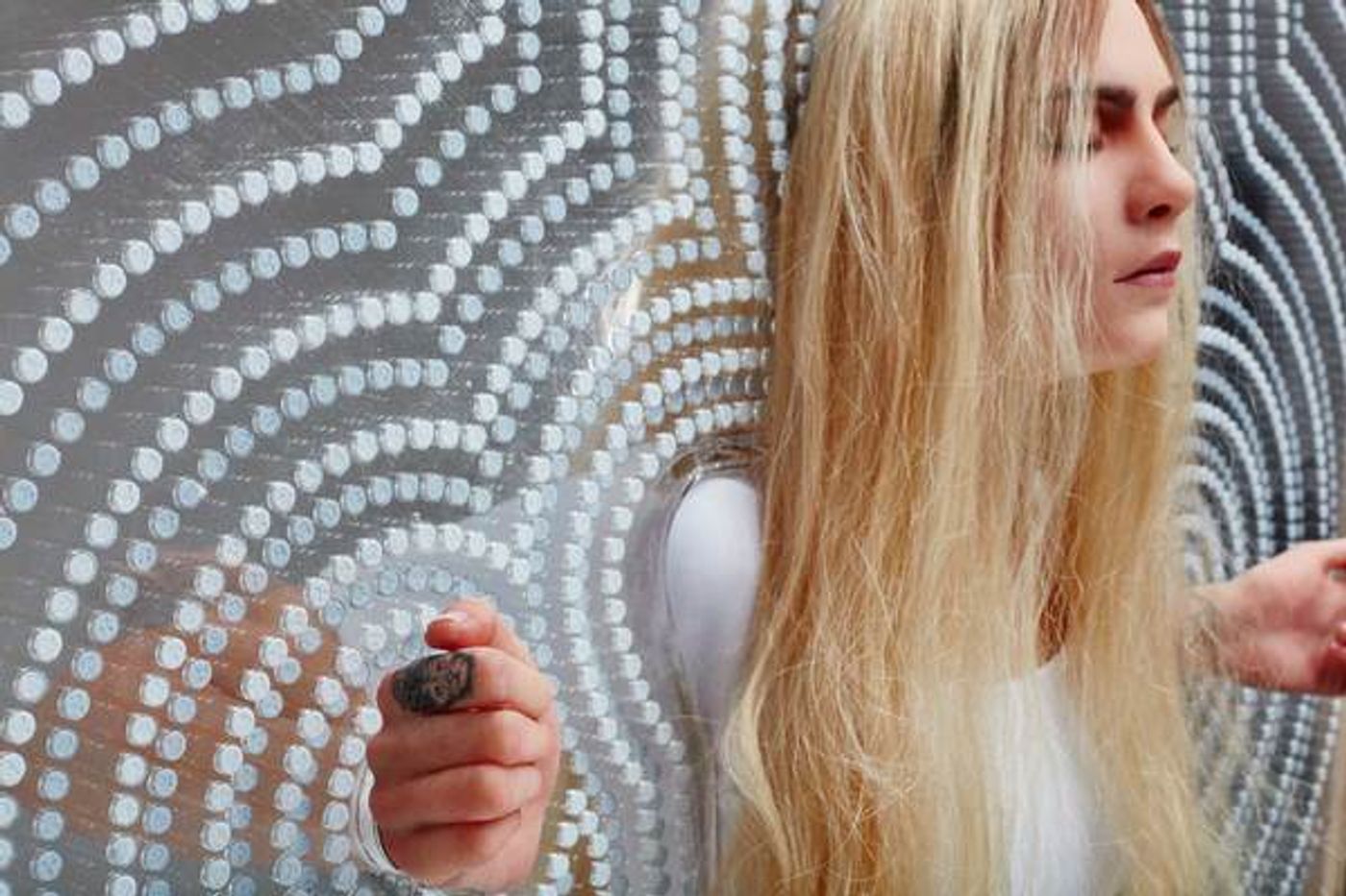 Photo Flash: Supermodel Takes Part in Controversial Collaboration with Artist Chemical X  Image