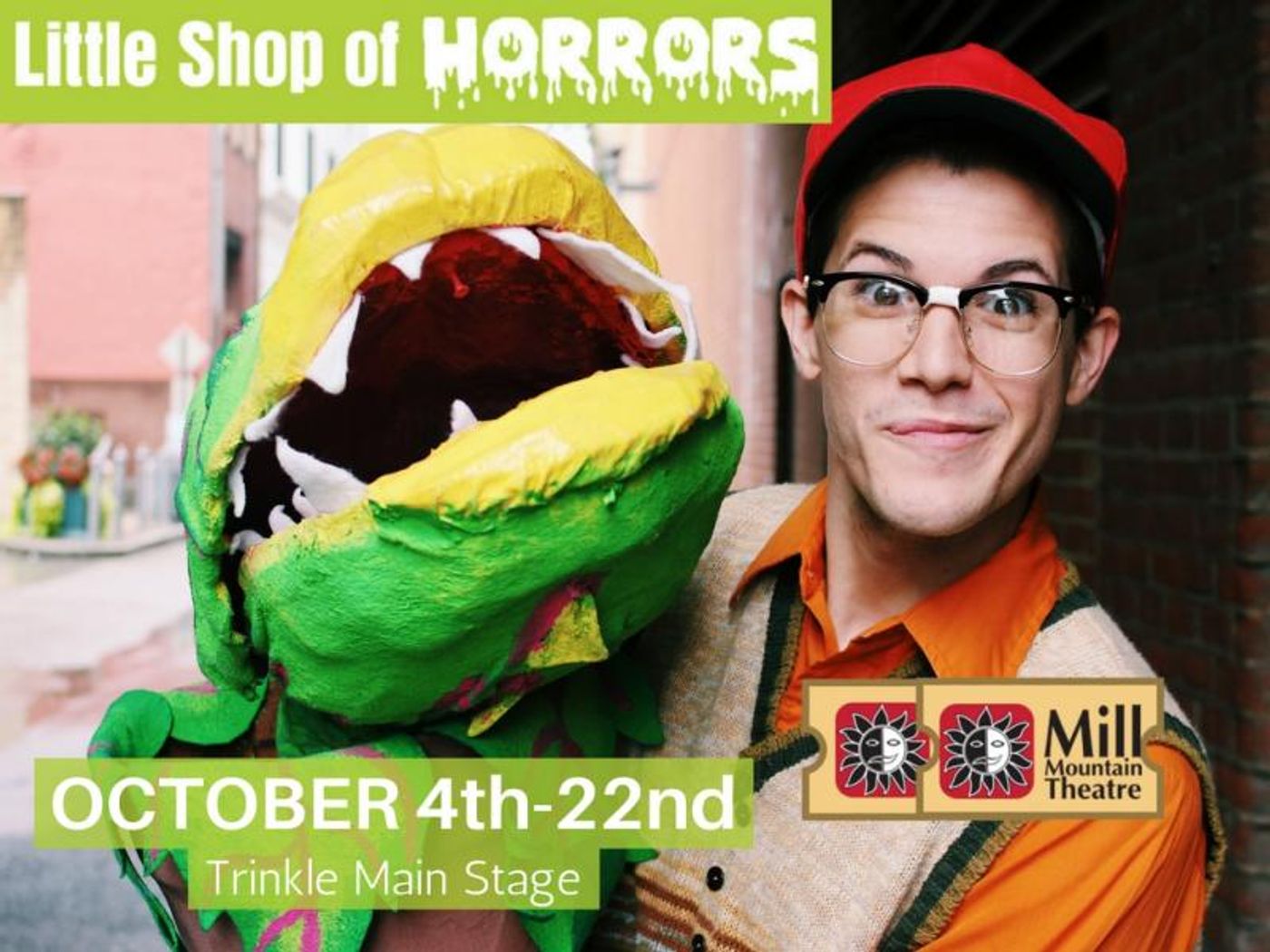 Interview:  Cole Smith is Seymour in MMT's LITTLE SHOP OF HORRORS  Image