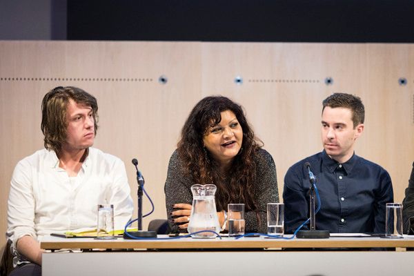 Brad Birch, Tanika Gupta, James Graham Photo