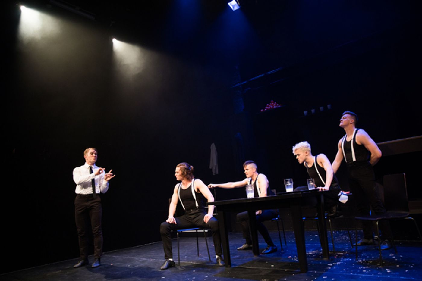 Photo Flash: First Look at Jonno Davies, Matt Doyle and More in A CLOCKWORK ORANGE Off-Broadway  Image