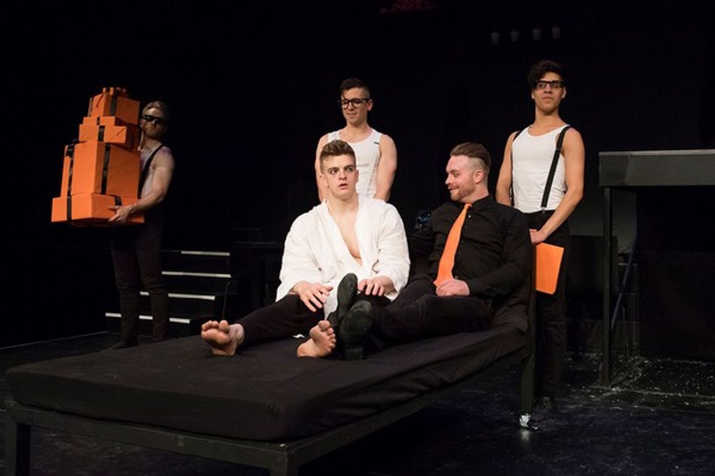 Photo Flash: First Look at Jonno Davies, Matt Doyle and More in A CLOCKWORK ORANGE Off-Broadway  Image