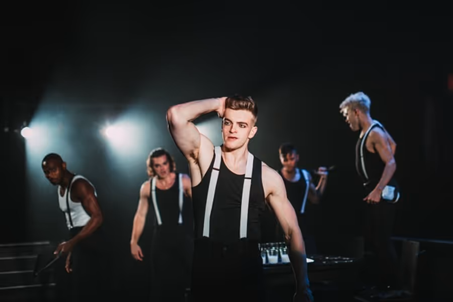Photo Flash: First Look at Jonno Davies, Matt Doyle and More in A CLOCKWORK ORANGE Off-Broadway  Image