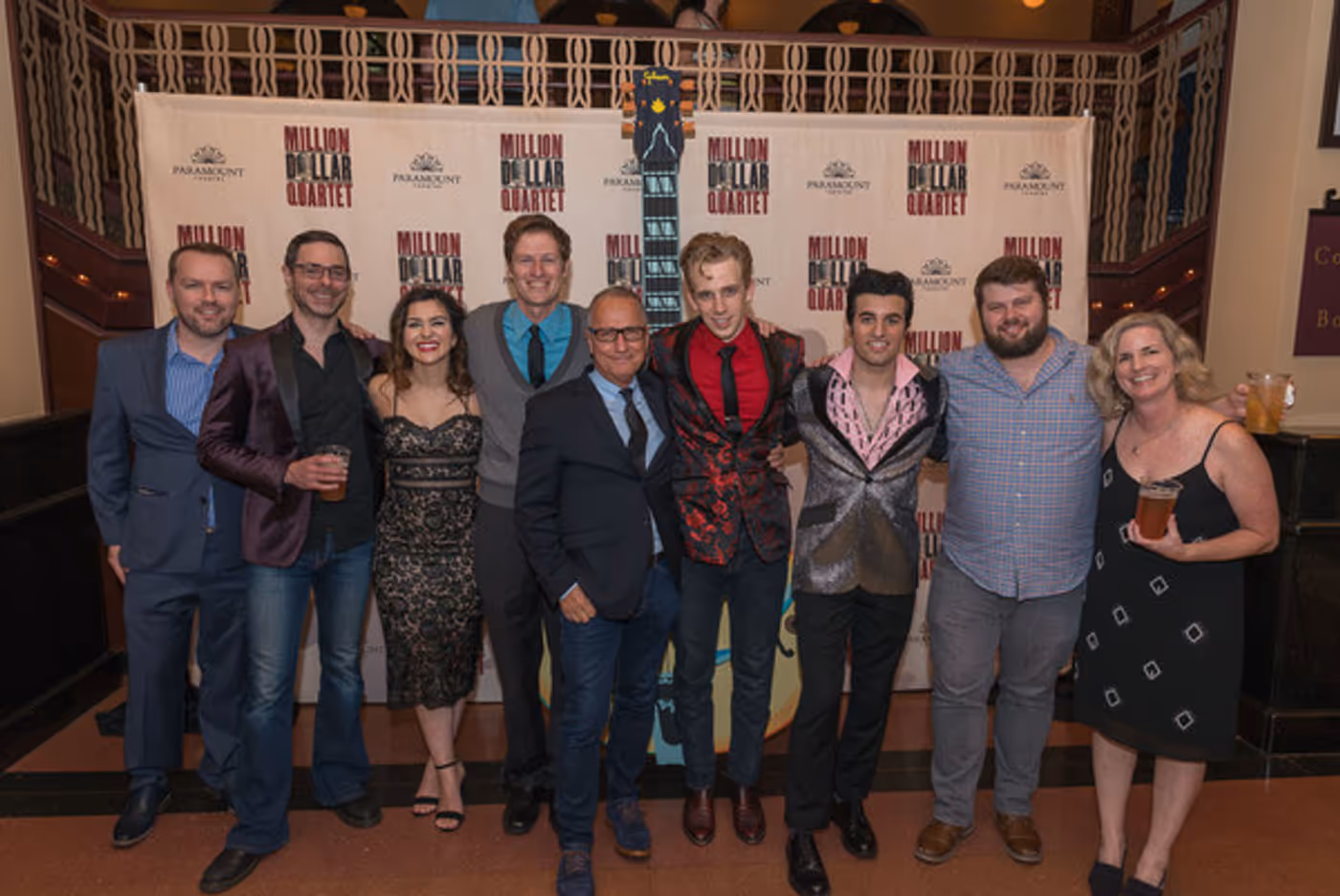 BWW Photo Exclusive: MILLION DOLLAR QUARTET Celebrates Opening at the Paramount  Image
