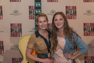 Opening night of Million Dollar Quartet attracted Paramount veteran actors Kiersten Frumkin, who starred as Sophie Sheridan in Paramount’s 2016 production of Mamma Mia!, and Haley Jane Schafer, ensemble member in last season’s Disney’s The Little Me @ BroadwayWorld Opening night of Million Dollar Quartet attracted Paramount veteran actors Kiersten F Photo