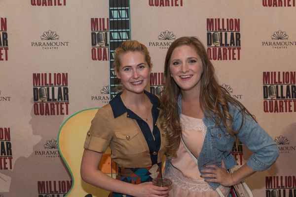 Opening night of Million Dollar Quartet attracted Paramount veteran actors Kiersten F Photo