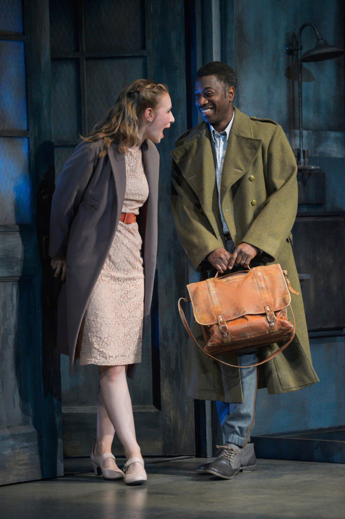 Teagle F. Bougere , Rivka Borek at 