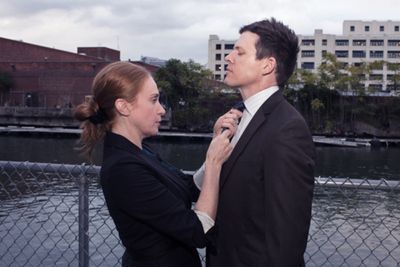 NYC Premiere of Kieron Barry's 
Tomorrow in the Battle
October 11-28 at Theater 511

 Photo