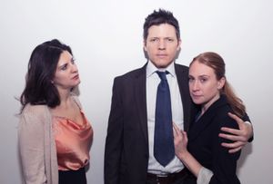 NYC Premiere of Kieron Barry's
Tomorrow in the Battle
October 11-28 at Theater 511
Pictured: Allison Threadgold, Patrick Hamilton, and Ruth Sullivan
Photo credit: George McClintock @ BroadwayWorld NYC Premiere of Kieron Barry's
Tomorrow in the Battle
October 11-28 at Theater 511
P Photo