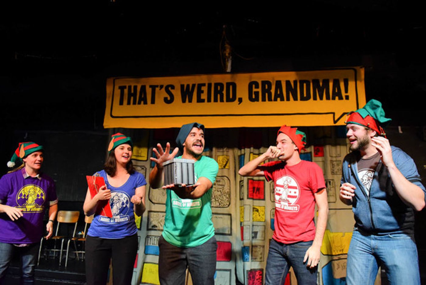 Photo Flash: Barrel of Monkeys presents THAT'S WEIRD, GRANDMA: Holiday Stories  Image