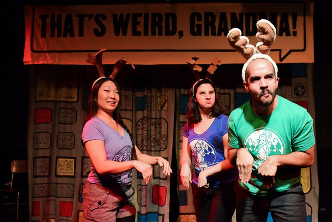 Photo Flash: Barrel of Monkeys presents THAT'S WEIRD, GRANDMA: Holiday Stories  Image