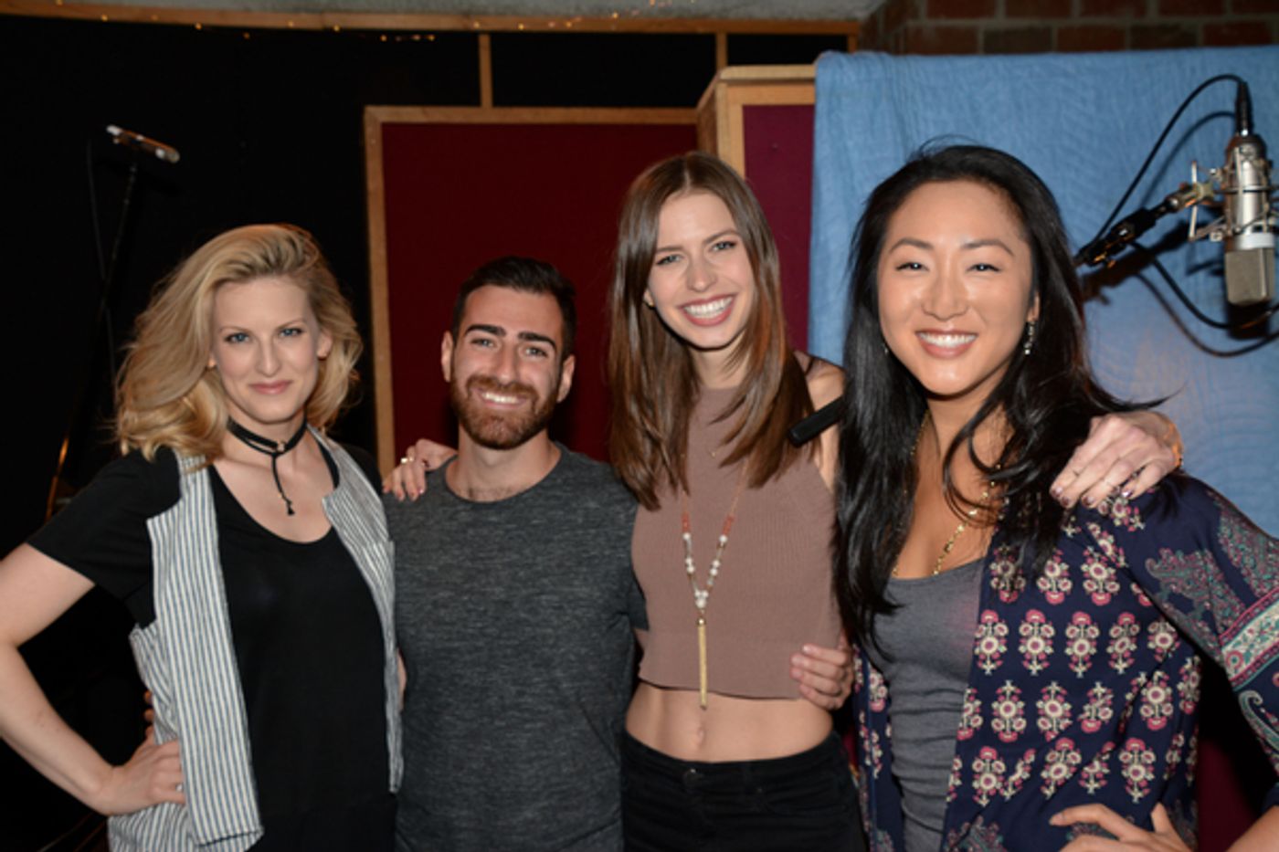 Exclusive Photo Coverage: WAR PAINT Cast Can't Wait for Christmas on This Edition of Carols For A Cure!  Image