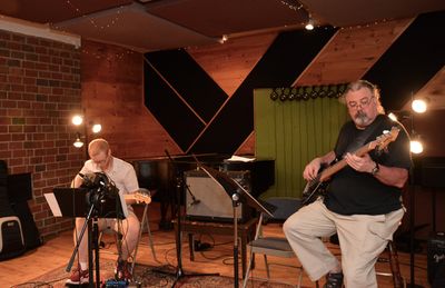 Tom Menkell (Guitar) and Billy Sloat (Bass) Photo