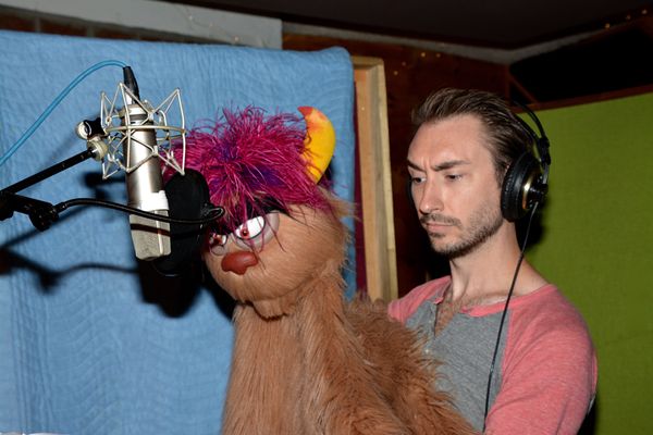 Trekkie Monster and Jason Jacoby Photo