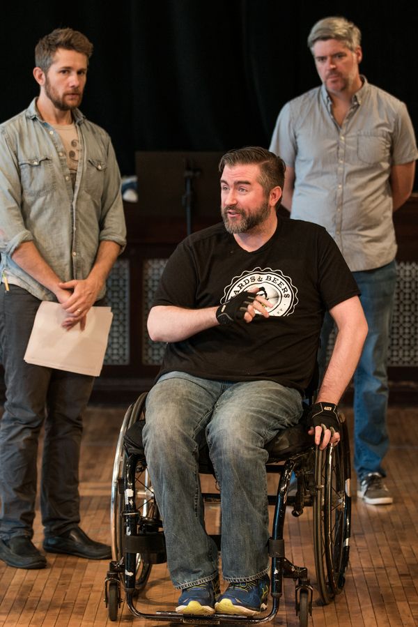 Erik Hellman, Michael Patrick Thornton and Peter Moorer Photo