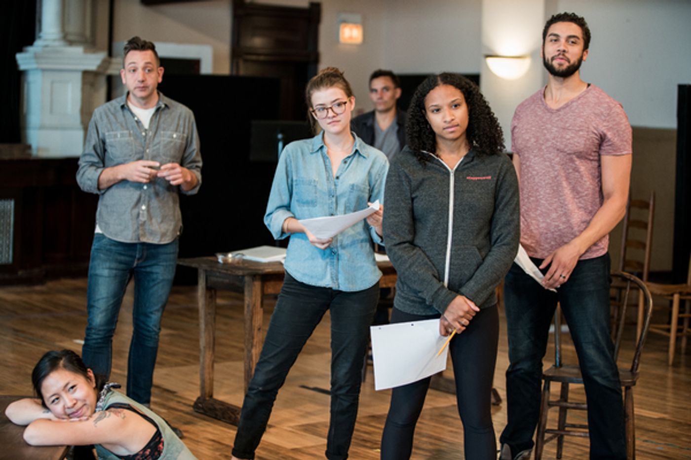 Photo Flash: In Rehearsal with Steppenwolf for Young Adults: THE CRUCIBLE  Image