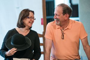 Millie Hurley and Larry Baldacci @ BroadwayWorld Millie Hurley and Larry Baldacci Photo
