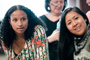 Naima Hebrail Kidjo and Stephanie Shum Photo