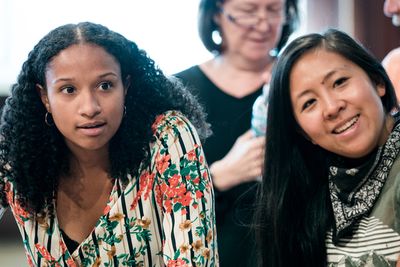 Naima Hebrail Kidjo and Stephanie Shum Photo