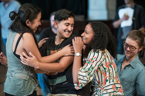 Stephanie Shum ,Avi Roque,Naima Hebrail Kidjo and Taylor Blim Photo
