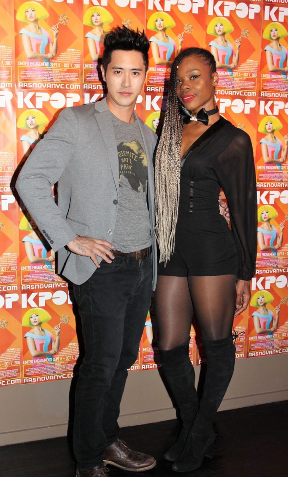 Jimwoo Jung and Ebony Williams at 