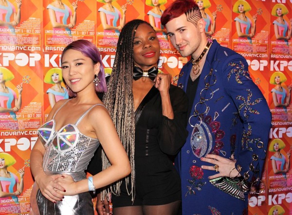 Helen Park, Ebony Williams and Max Vernon at 