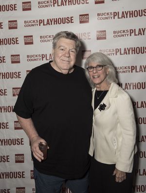 George Wendt and Jamie de Roy Photo
