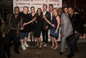 Producer Rose Caiola and cast of Rock and Roll Man @ BroadwayWorld Producer Rose Caiola and cast of Rock and Roll Man Photo