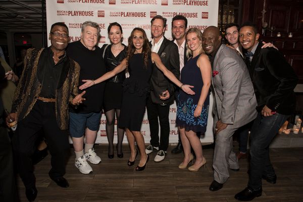 Producer Rose Caiola and cast of Rock and Roll Man Photo