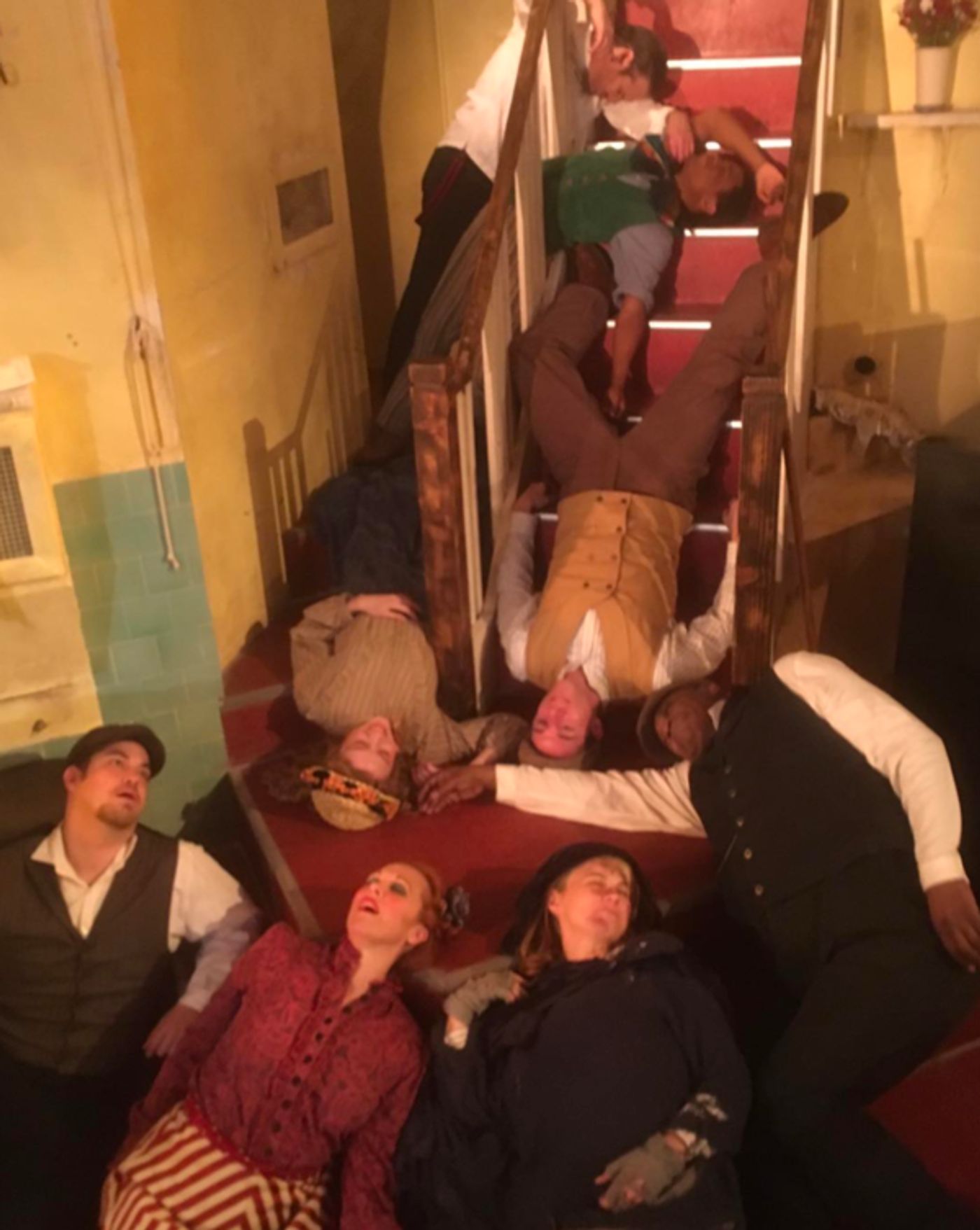 Photo Flash: SWEENEY TODD is 'Dying' to Greet Fans at Broadway Flea and More Saturday Intermission Pics!  Image