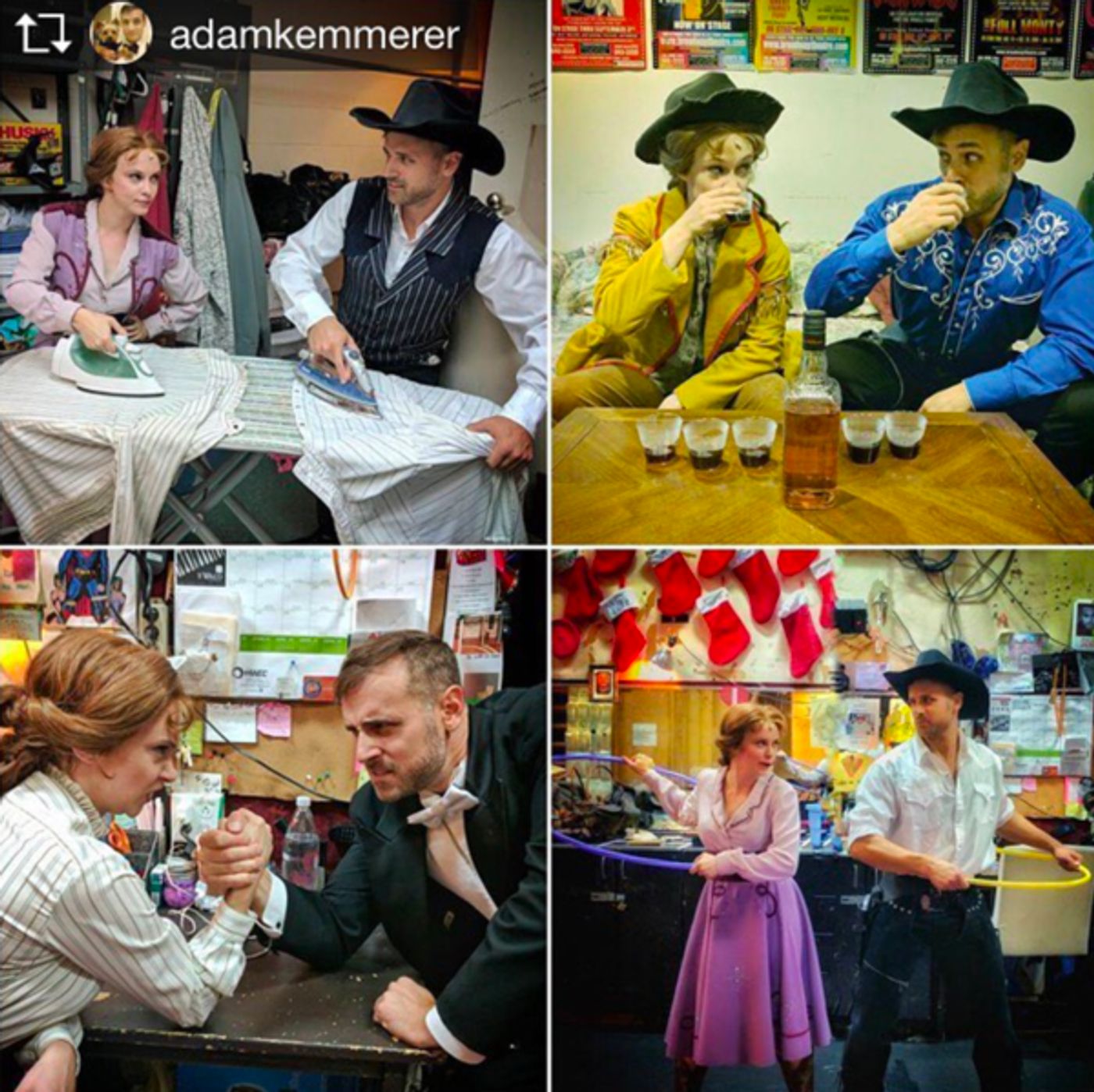 Photo Flash: SWEENEY TODD is 'Dying' to Greet Fans at Broadway Flea and More Saturday Intermission Pics!  Image