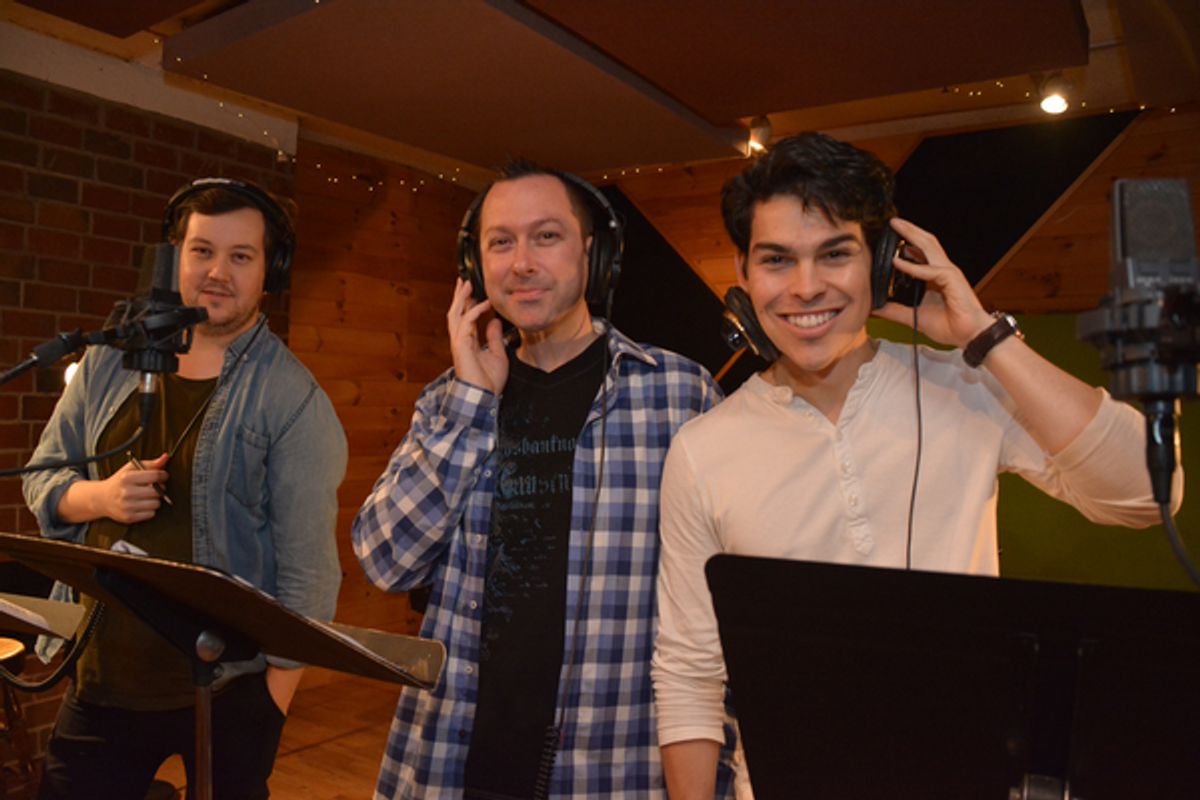 Ben Finn, Wade Walton and Rodney Ingram at 