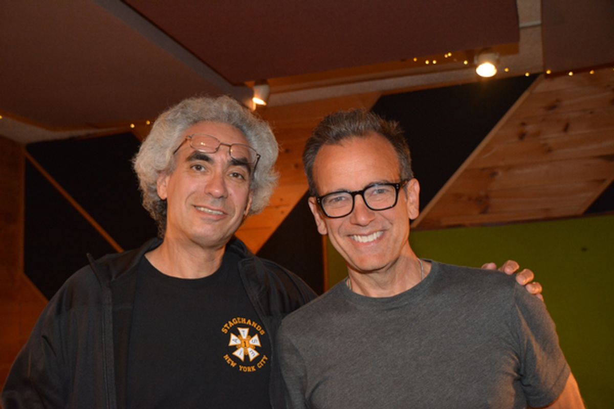 Bill Kaiden and Alan Younkin at Exclusive Cast of PHANTOM OF THE OPERA Sings the Music of the Night for Carols For A Cure