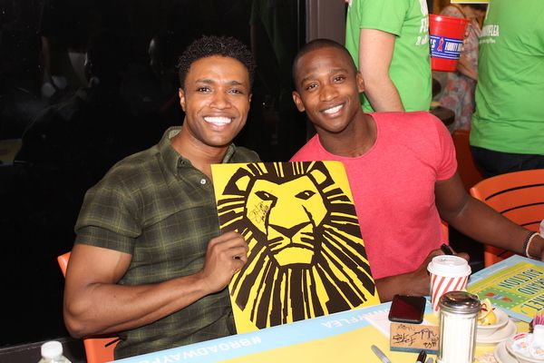 L. Steven Taylor and Jelani Remy  Photo
